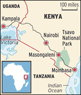 Proslulé keňské železnici mají vrátit lesk Číňané, Brity to netěší Více než stoletá železnice, která protíná keňské savany a pralesy, je v dezolátním stavu.