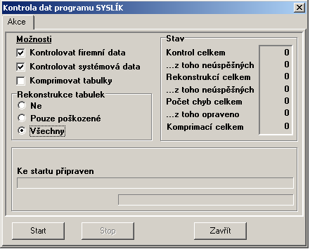 136 Syslík PX 1. Ukončete program a zkontrolujte, zda nemáte někde na disku soubory PARADOX.LCK nebo PDOXUSRS.LCK. Pokud ano a program neběží, vymažte je. Soubory mohou být kdekoliv na disku. 2.