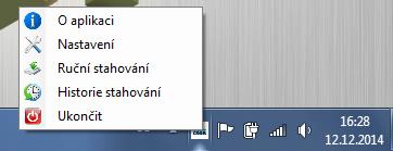 4.2.4 Nastavení aplikace Na záložce Nastavení aplikace zvolte, chcete-li aplikaci automaticky spouštět při startu operačního systému.