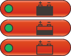 Popis Poznámky - posun kurzoru na displeji - výběr dalšího zobrazení - potvrzení výběru - zelená LED kontrolka indikující napájení 230V AC - žlutá LED kontrolka indikující překročení výstupního