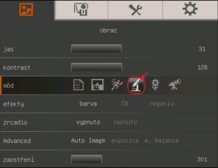 Připojení k mikroskopu Připojením vizualizéru F50HD k mikroskopu umožňuje zkoumat mikroskopické objekty na velké ploše bez namáhání zraku. 1. Změňte režim zobrazení obrázků na Mikroskop.