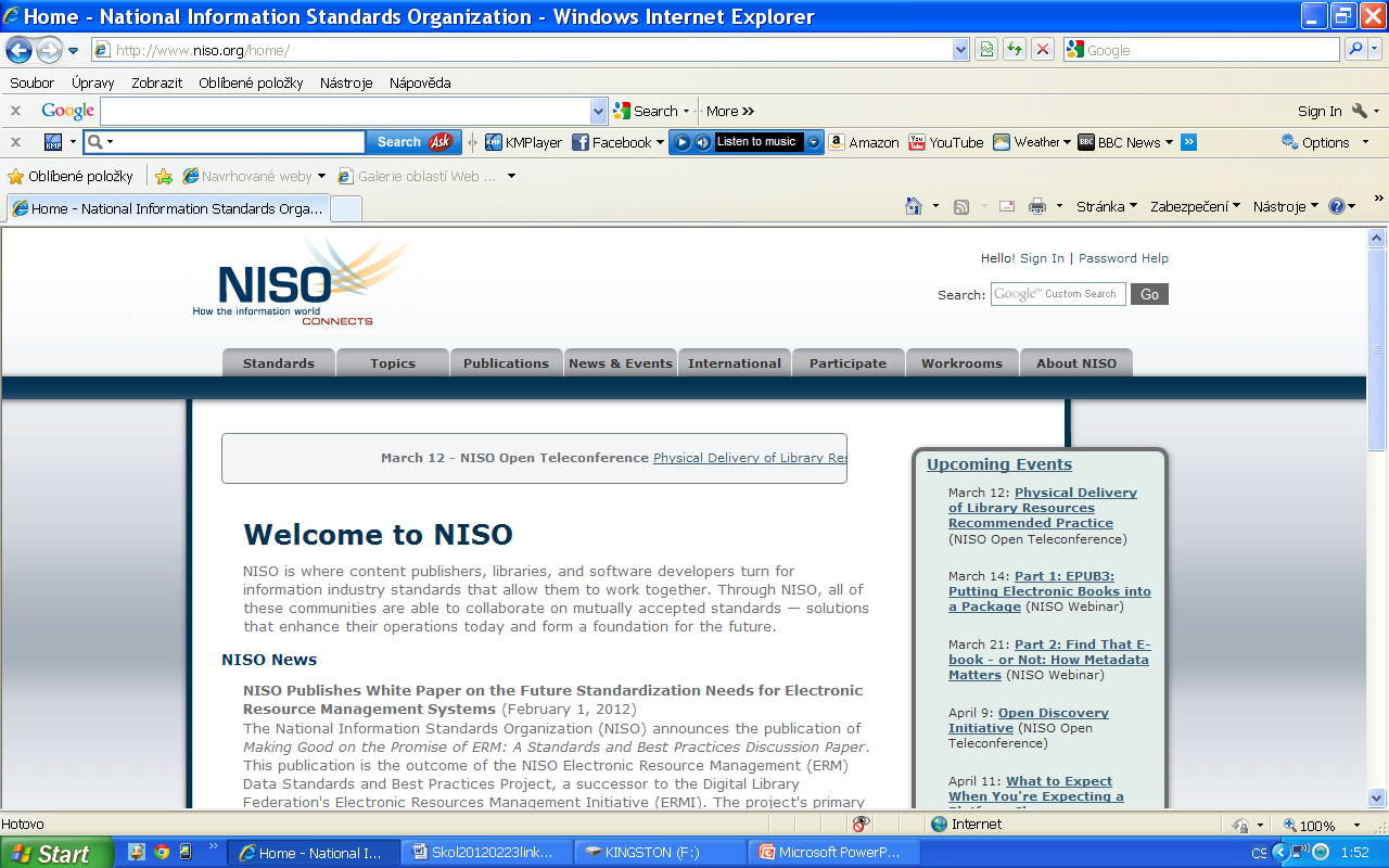 NISO National Information Standards