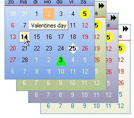 Objednávky technologie nová komponenta TMSPlanner pro Delphi2009 TDBPlanner + TDBCalendar zakoupen