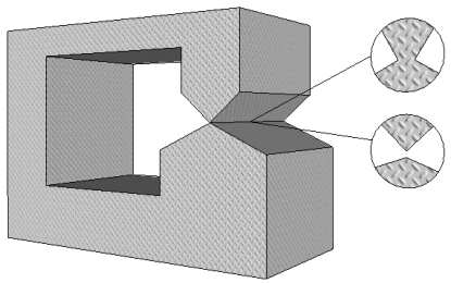 Zde je třeba správně určit, co se bude vyplňovat stavebním materiálem, např. který objekt bude zeď a který místnost. Je to důležité při přípravách modelů interiérů budov. a) b) e) c) d) f) Obr. 4.