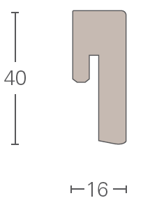 Příslušenství Soklová lišta SL 20 (pro sortiment Classic a Trendtime) Soklová lišta ASL 6 (pro sortiment Basic Plus) Podkladový materiál Parador nabízí kvalitní podkladové materiály pro různé účely