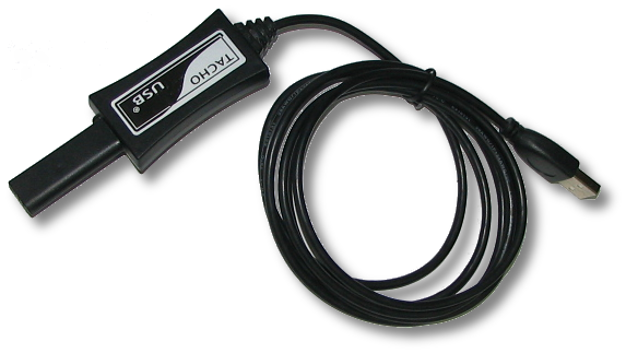 Kabel Tacho-USB 29 samotného zařízení (pokud je již notebook a program TachoScan). Naopak nedostatkem jsou velké rozměry celé sestavy a také vnější napájení notebooku. Obr.18.
