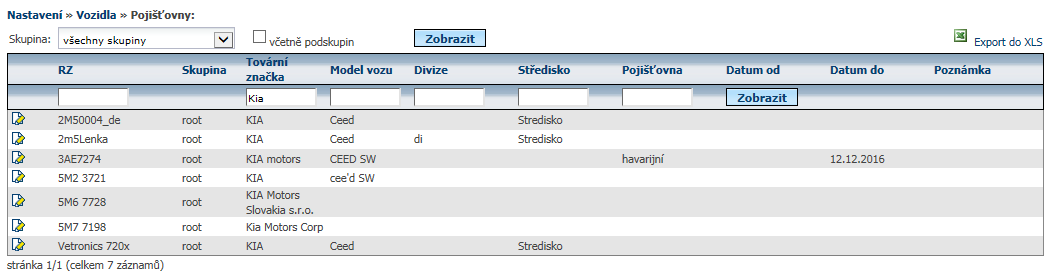 NOVINKA NOVÝ NÁSTROJ KONTROLA STAVU VOZIDEL Informace o leasingu se načtou z položky Nástroje Správa vozidel Vozidla Leasing, která obsahuje všechny informace o leasingu i nástroje k jejich správě.