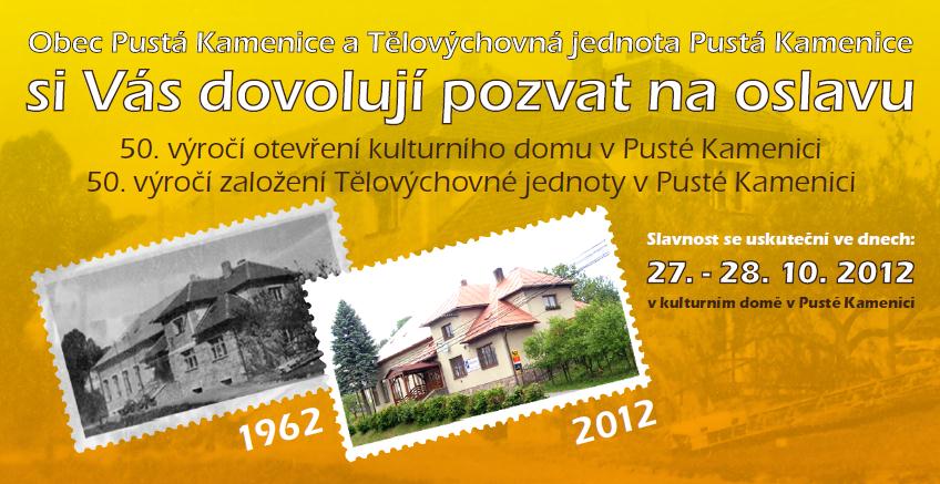 Pustokamenické listy Číslo 3/2012, čtvrtletní zpravodaj, vydává Obec Pustá Kamenice, č.p. 64, 569 82 Borová, IČ: 277231, dne 3.10.