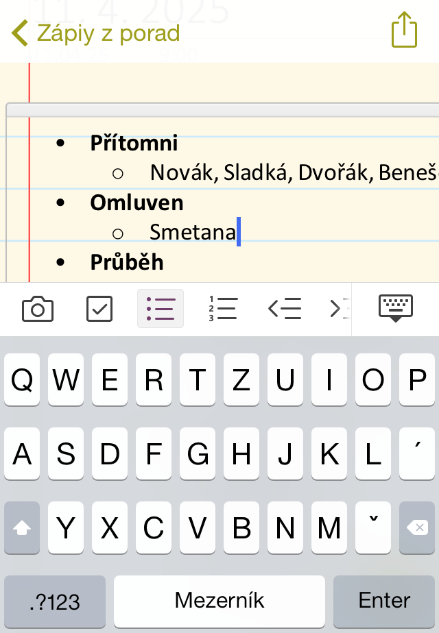 Kapitola 10: OneNote Online, sdílení poznámek a mobilní aplikace 71 OBR.