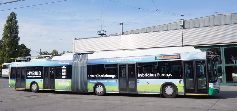 Trolejbusy Solaris/Cegelec v Eberswalde Inv. č.