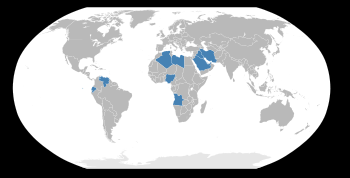 Členské země OPEC Alžírsko (od 1969) Angola (od 007) Ekvádor (od 1973 do 199, znovu se připojil 007) Irák (zakládající člen) Írán (zakládající člen) Katar (od 1961)