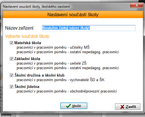 5. DOPORUČENÝ POSTUP PŘI PRÁCI S APLIKACÍ Pro bezproblémové fungování programu doporučujeme uživatelům dodržet dále uvedený postup při práci s programem.