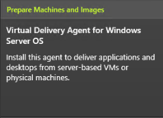 a virtuální stanici VM3 komponentu Virtual Delivery Agent. Instalační médium, ze kterého budeme instalaci provádět je shodné jako v případě instalace Delivery controlleru.
