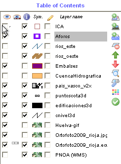 8. PŘÍLOHY Galerie náhledů aplikace GvSIG Mobile Obrázek 1: Náhled aplikace gvsig Mobile, shp formát Zdroj: