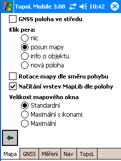 zachovány. Pokud však provedeme uložení dat, nebo se po sejmutí nového objektu uloží data automaticky, jsou uloženy pouze objekty z paměti. Nastav pro editaci nastaví vybranou vrstvu pro editaci.