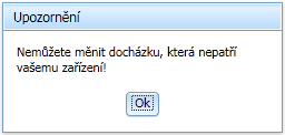 4.2.4 Ukončit docházku Volba umožňuje ukončit aktivní docházku dítěte v rámci celé organizace MŠ. Seznam docházky obsahuje veškerou docházku dítěte v rámci celého území města Ostravy.