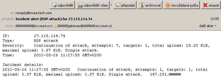 Nová metoda ANOMALY slouží pro detekci obecných anomálií v datovém provozu. Sleduje vybrané parametry a na základě historie predikuje jejich vývoj do budoucna.