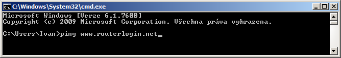 1. Do vyhledávacího pole hlavního panelu Windows 7 napište cmd.exe a ve výsledcích vyhledávání klepněte myší na ikonu cmd.exe. Obrázek 73 Ve starších operačních systémech klepněte myší na ikonu Start systému Windows a následně na odkaz Spustit (Run).