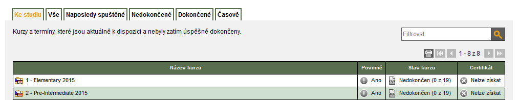 2 JAK OVLÁDAT MULTIMEDIÁLNÍ KURZ 2.1 PŘIHLÁŠENÍ DO KURZU a) Spusťte webový prohlížeč a zadejte adresu: http://ujop.itutor.cz/student. Adresu si uložte mezi své Oblíbené položky.