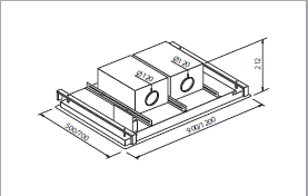 6 GLED použití pouze na odtah 90 cm, 1x motor R700GP B 40950 90 cm, 2x motor R700GP C 48635 90 cm, 1x motor 1100GP A+ 52530 90 cm, 2x motor 1100GP A 71899 130 cm, 1x motor R700GP B 52003 130 cm, 2x