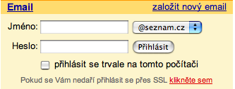 Obrazovka 12 Ukončení práce s emailem Po ukončení prohlížení a psání emailu je potřeba (z bezpečtnostních důvodů) se řádně odhlásit.