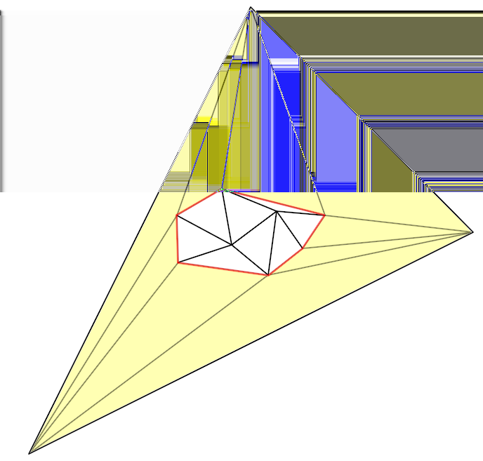 Delaunay triangulace Metoda inkrementálního vkádání 56.