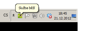 9) Vyčkejte prosím na další pokyn programu, který se týká registrace služby. Registrace služby provede spárování evito Win Service s vaším uživatelským účtem.