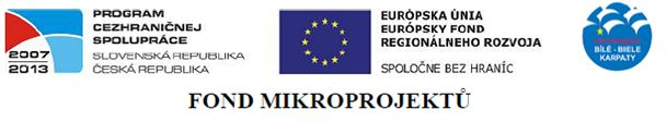 Mikroregion Luhačovské Zálesí zastoupený Ing. Olgou Tkáčovou, předsedkyní Mikroregionu Luhačovské Zálesí vyhlašuje dne 31.