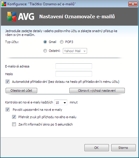 8.1.5. Smazat historii Tímto tlačítkem můžete mazat historii vašeho prohlížeče obdobně jako prostřednictvím Logo AVG -> Smazat historii. 8.1.6.