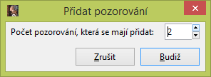 ě Obrázek 23: Gretl - Samotné vkládání dat u proměnných Pokud nezvolíme vhodný nebo správný počet pozorování, pak můžeme pozorování přidat pomocí volby +, přičemž můžeme přidat libovolné množství.