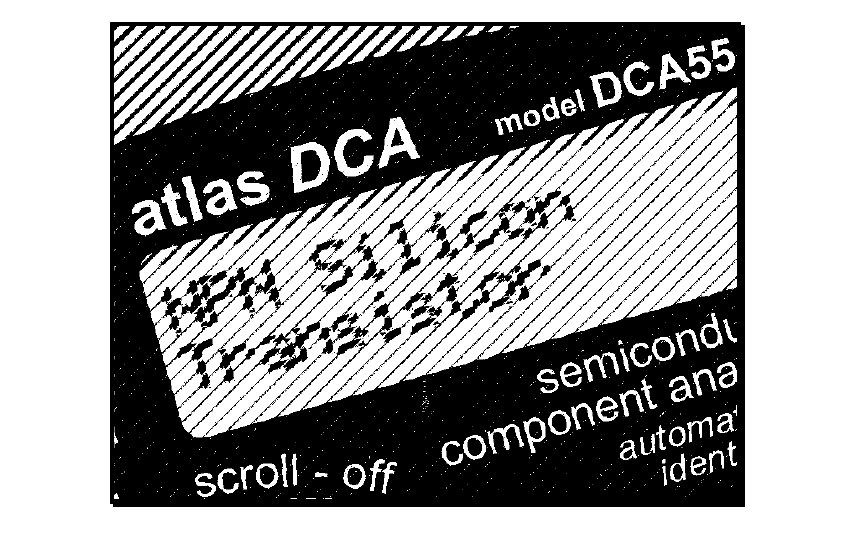 Atlas DCA Analyzátor polovodičových součástek Model DCA55 Uživatelský