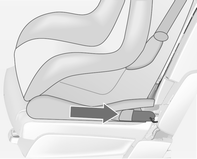 Sedadla, zádržné prvky 51 9 Nebezpečí Nebezpečí smrtelného zranění dítěte používajícího dětský zádržný systém na sedadle se zapnutým airbagem předního spolujezdce.