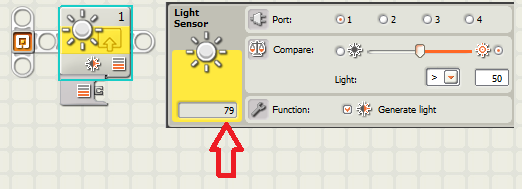 b) program pro měření je velice jednoduchý: c) měření provádíme I) pro různé úrovně osvětlení (přirozené světlo jasné osvětlení, přirozené světlo pod mrakem, umělé osvětlení); pro každou úroveň
