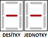 Stav systému Stav systému je signalizován pomocí číslicového (7-segmentového) displeje přímo na kontroleru. Zapnutí systému Po připojení napájení dojde k rozsvícení všech segmentů cca na 2 vteřiny.