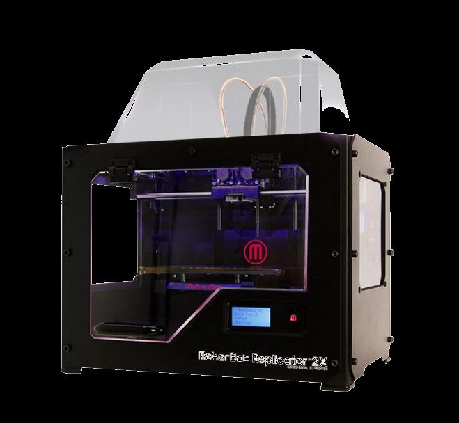 MAKERBOT Replicator 2 Replicator 2X přesnost X/Y přesnost Z 285 x 153 x 155 0,011 0,0025 0,1 počet tisk.