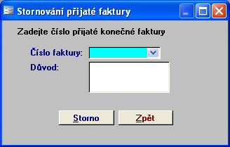 70 TECH. PAR. Zobrazí okno součtů technických parametrů. Přehled přijatých faktur Nová přijatá faktura Storno přijaté faktury Tisk přehledů přijatých faktur Křížové tabulky přijatých faktur 1.11.