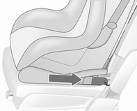 Sedadla, zádržné prvky 55 Jestliže se kontrolka V rozsvítí po zapnutí zapalování na cca. 60 sekund, v případě kolize se nafoukne systém airbagu předního spolujezdce.