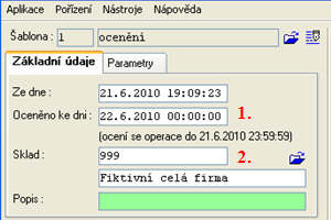 43 Modul Zásoby - Základy ovládání 1 Kontrola zásob Zásady při pořizování dokladů Datum pořízení příjemky obvykle udává datum skutečného přijetí na sklad nebo datum zdanitelného plnění Datum pořízení