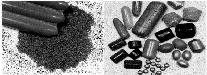 Fluidní granulace Porovnání granulátů» Vsádkové fluidní granulátory» s horním postřikem» se spodním postřikem» Vlhká granulace» Kompaktní» Vyšší sypná hustota» Málo hygroskopický» Široká distribuce