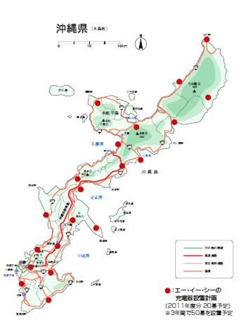 4-2 Okinawský ostrovní model rozšíření elektromobilů Turismus Ukázka modelu rozšíření pronajímaných EV na ostrově EVnabíjení Pronájem EV a uživatelé Výletní místa Komerční instituce Výlety a nákupy