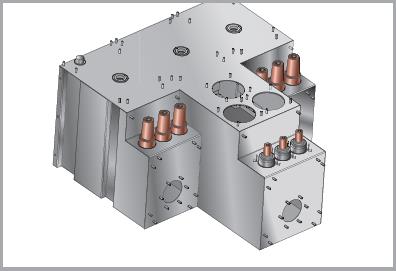 Připojení kabelů Kabely jsou k poli připojeny pomocí průchodek se závitem M16 a konektory dle norem EN 51 181/DIN 50. Mohou být typu A, B nebo C (200, 400, 630 A).