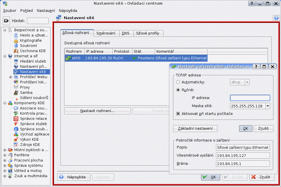 2.2 ROSTŘEDÍ KDE 19 Obrázek 2.