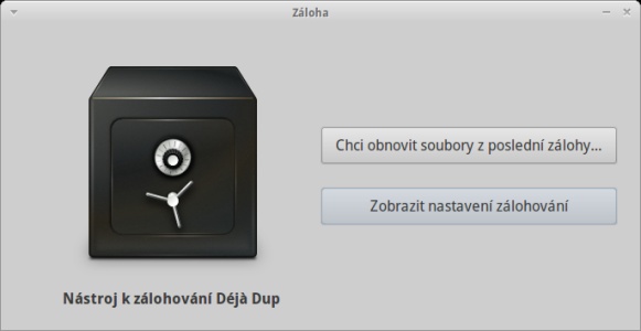 Dejà Dup: Zálohování, které zvládne i vaše babička NÁVODY Miroslav Hrončok LinuxEXPRES.cz Jednou z novinek v Ubuntu 11.10 je i zálohovací nástroj Dejà Dup.