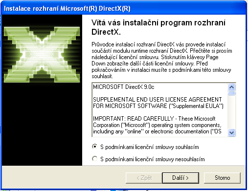 informace: Microsoft Visual ++ je instalován z DVD ze souboru vcredist_x86.exe v adresáři programs\deu\viskonsetupv6\release ): 2.1.