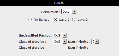 4.3.18. ADVANCED Egress Pr pakety dcházející z ruteru je ptřeba značku CS přelžit d frmátu, jemuž dchzí síť (dména) rzumí. Nastavení překladu je na stránkách Egress.
