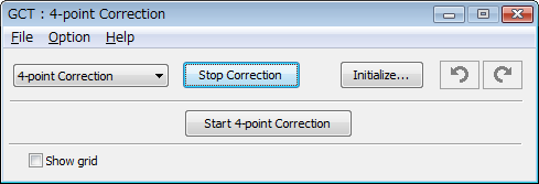 3. Praktické funkce Promítání obrazu z úhlu (Funkce Geometric Correction Tool v Image Express Utility Lite) Funkce Geometric Correction Tool (GCT) umožňuje korekci zkreslení obrazu promítaného