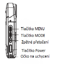 2.2 Vložení a vyjmutí SD karty SD kartu vložte do příslušného slotu opatrným tlakem, než karta zacvakne Pro vyjmutí lehce na kartu zatlačte, karta sama vyskočí Pozn: - Před vložením karty