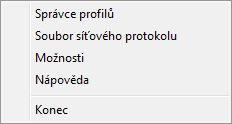 Odstranění ikony Button Manager V2 z hlavního panelu Pokud v současnosti program Button Manager V2 nepouţíváte, můţete ikonu Button Manager V2 odstranit z hlavního panelu: 1.