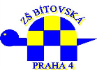 Základní škola s rozšířenou výukou tělesné výchovy Praha 4, Bítovská 1/1246 +420 261 261 887 IČO 45242810 DIČ CZ45242810 IZO 600037053 +420 261 262 215 skola@zsbitovska.