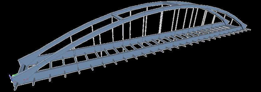 MODELOVÁNÍ VE SCIA ENGINEER PRUTOVÝ MODEL OBLOUK MODELOVÁN JAKO POLYGON Vrcholy